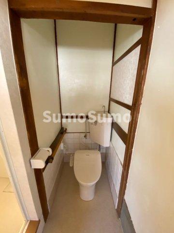 トイレ　ゆったりとした空間のトイレです