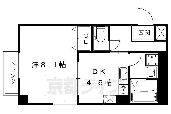 プレステージ翼の間取り