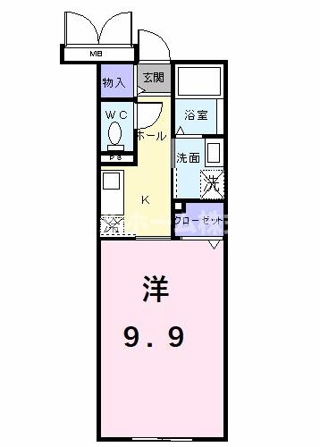 エム　グランツの間取り