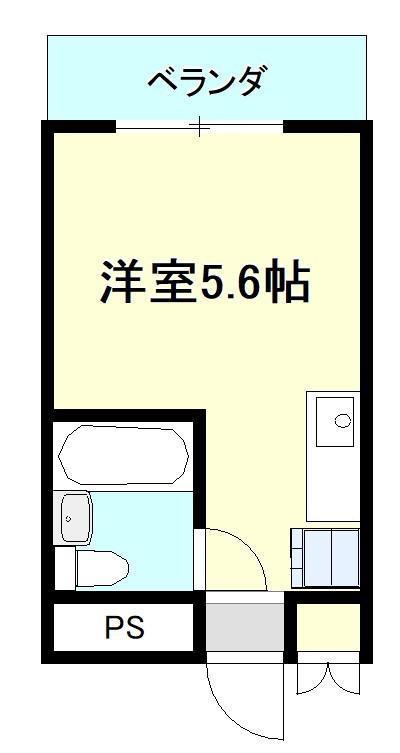 マンション槻の間取り