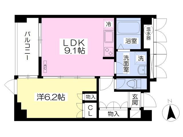 ヤマカビルの間取り