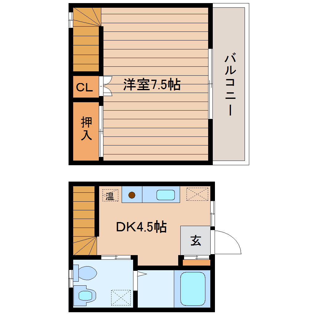 【スターヒル木町の間取り】