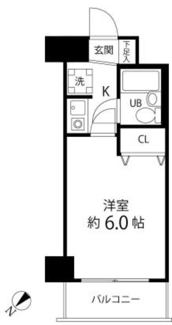 T’s　garden梶ヶ谷(ティーズガーデンカジガヤ)の間取り