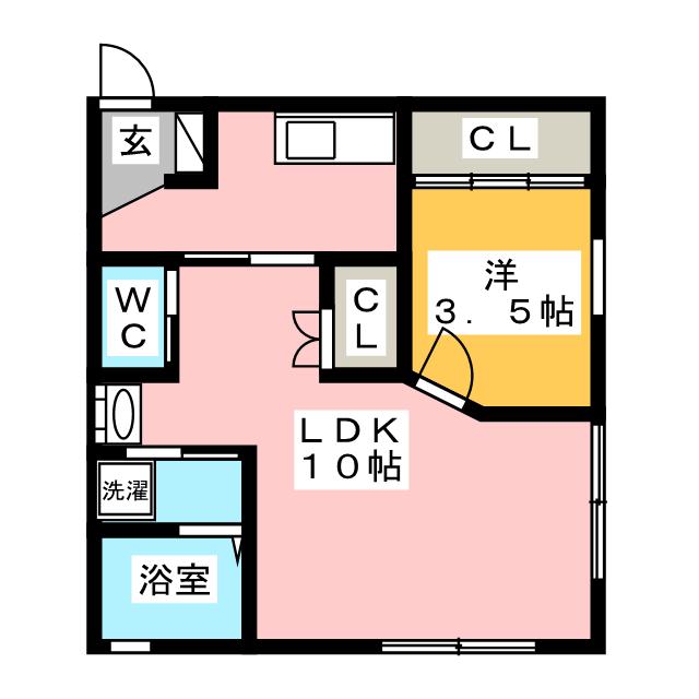 ＨＡＲＭＯＮＩＺＥの間取り