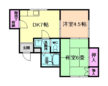 シャイニング箕面の間取り