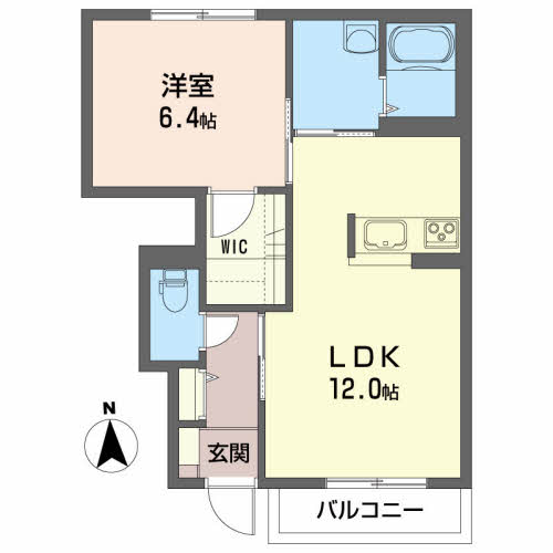 サンクチュアリ長橋?の間取り