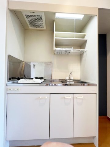 キッチン　ガスコンロ付のキッチン