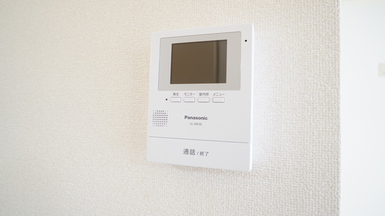 セキュリティ　カメラ付きモニターホン