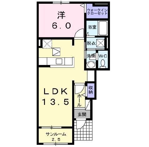 ヴィラ・コンフォールA_間取り_0