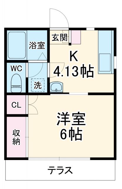 トラッドハウス12番館の間取り