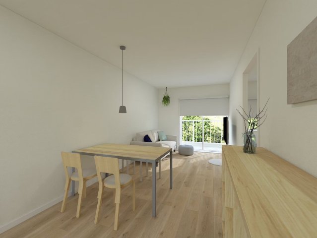 キッチン　実際の間取り・寸法から作成したイメージパースです。 キッチン