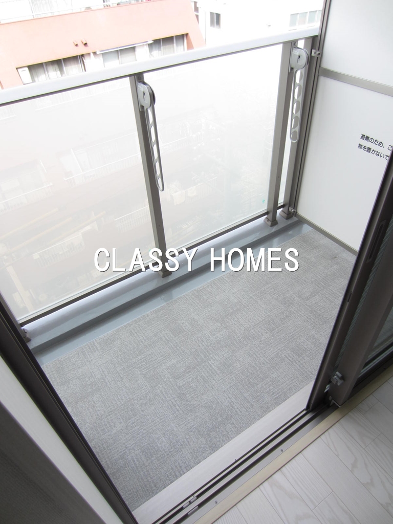 バルコニー　2017年竣工 エルフォルテ品川サウスシティ：バルコニ