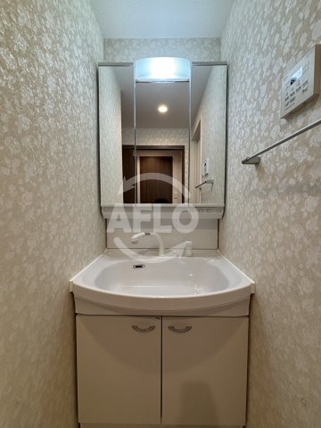 洗面設備　Luxe玉造南　独立洗面台