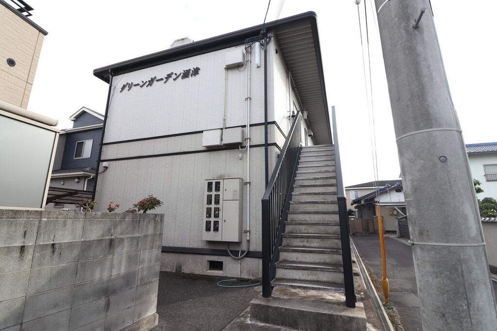 建物外観　酒津の２DKです♪