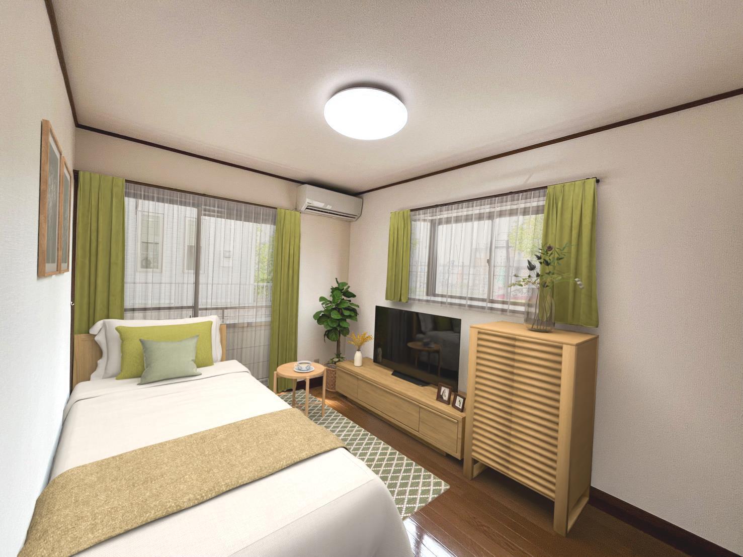 居室・リビング　※CG家具・家電。現状優先。