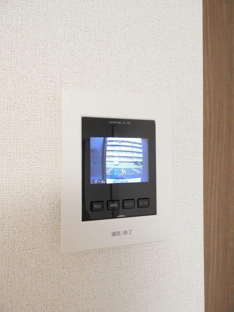 セキュリティ　お部屋から来客者を確認できるTVドアホン♪