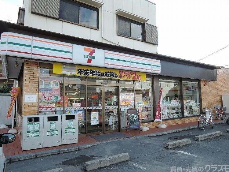 コンビニ　セブンイレブン京都桂上野店（コンビニ）まで389m