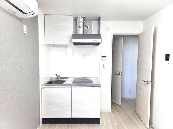 キッチン　IHコンロ２口システムキッチン