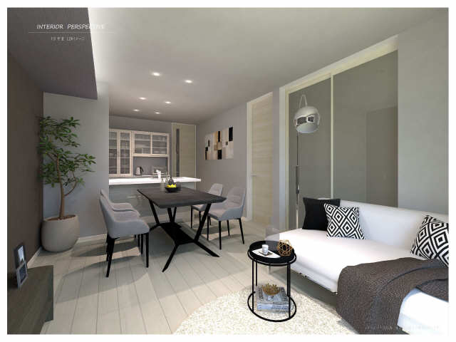 居室・リビング　イメージパースとなります