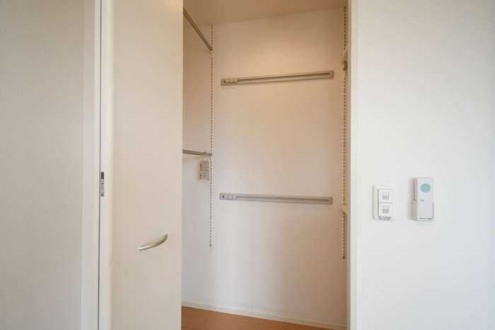 収納　大きなスペースがあり、収納には困りません