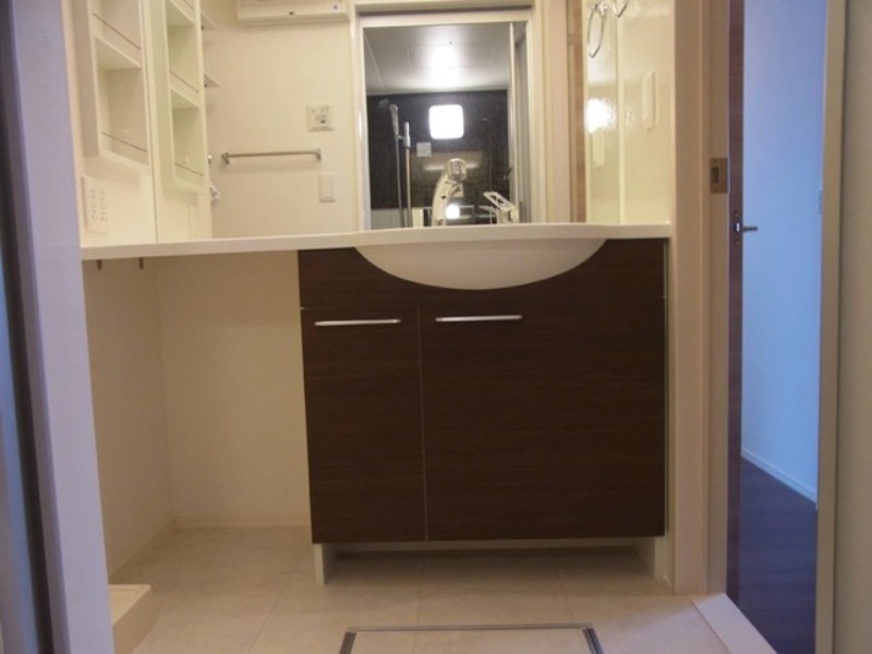 洗面設備　図面と現状に相違がある場合には現状を優先