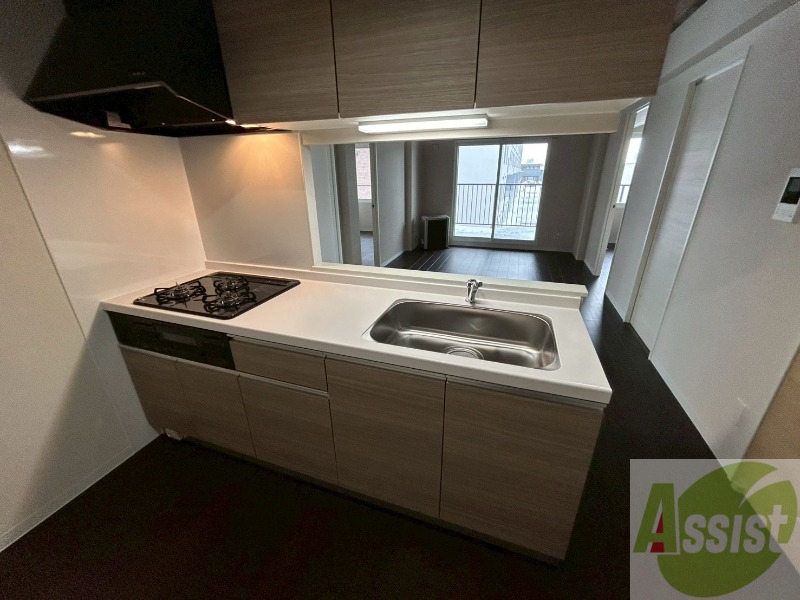 キッチン　キッチンはスペースも広々していて使いやすそうですよ！