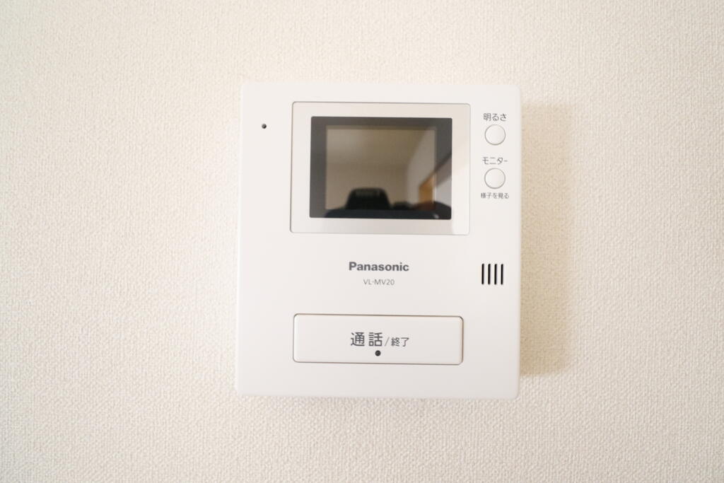 セキュリティ　モニター付きインターホンです♪