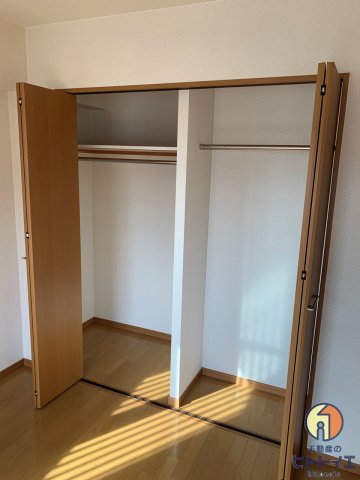 収納　たっぷりとした収納スペースです