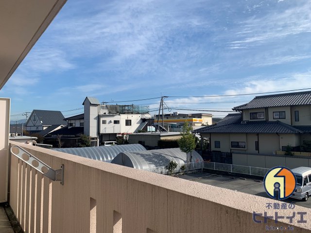 眺望　バルコニーからの眺望です