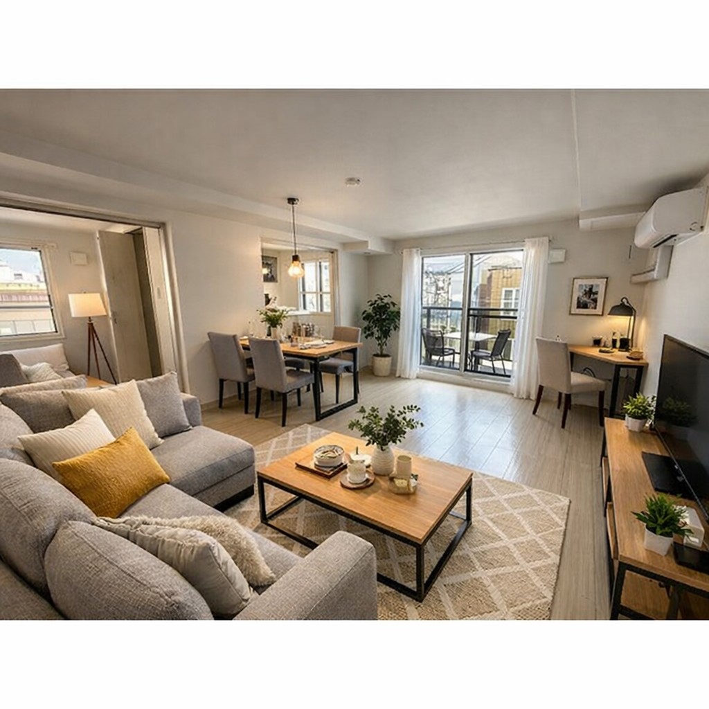 居室・リビング　ホームステージング（イメージ画像です）