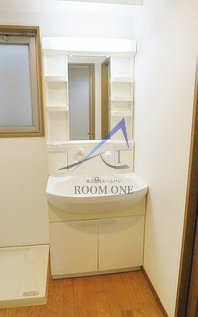 洗面設備　洗面台です。