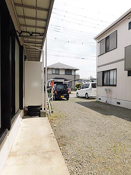 バルコニー　南に面したテラスです！