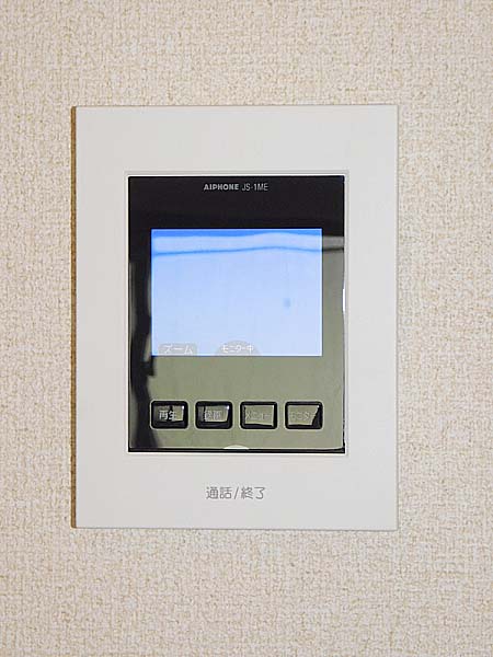 セキュリティ　TVモニターホンで来訪者を確認出来ます！