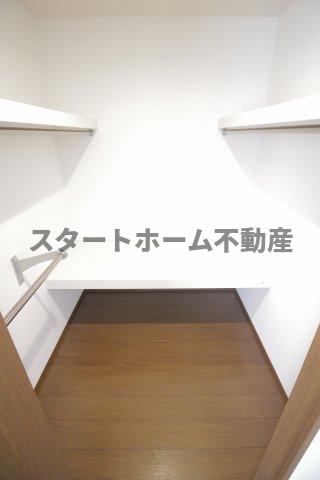 収納　収納のためのスペースです