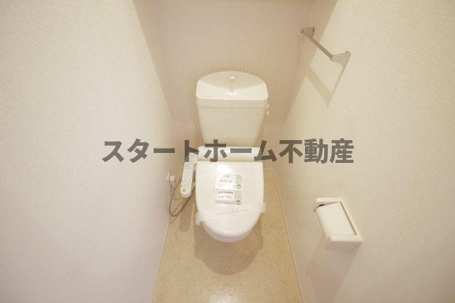 トイレ　ゆったりとした空間のトイレです