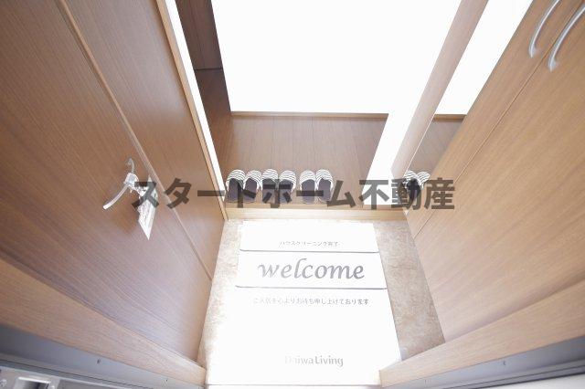 玄関　落ち着いた玄関です