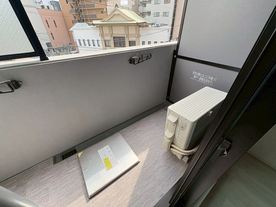 バルコニー　※別部屋の写真です