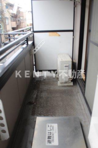 バルコニー　広々としたバルコニーです