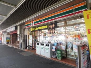 コンビニ　セブンイレブン江東門前仲町店（コンビニ）まで446m