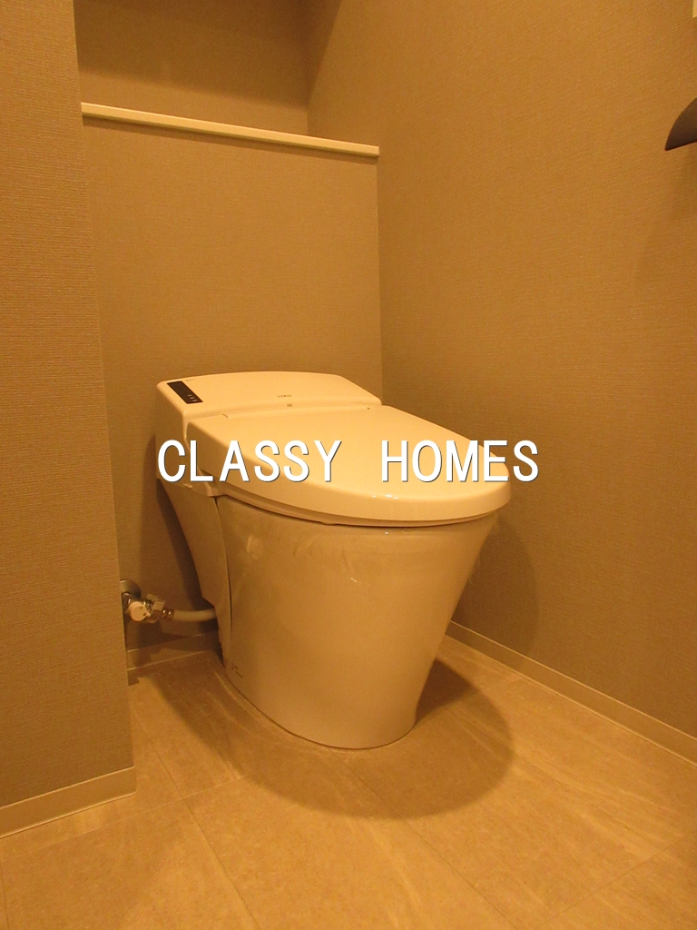 トイレ　2023年竣工　プラウドフラット虎ノ門：トイレ