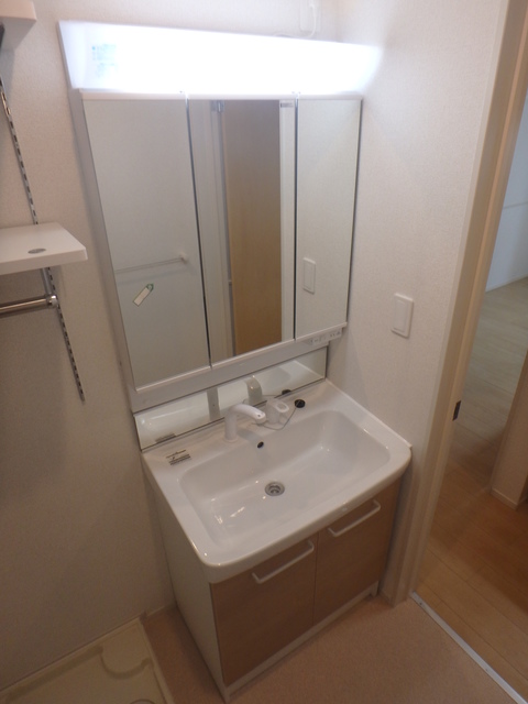 洗面設備　朝はここから！