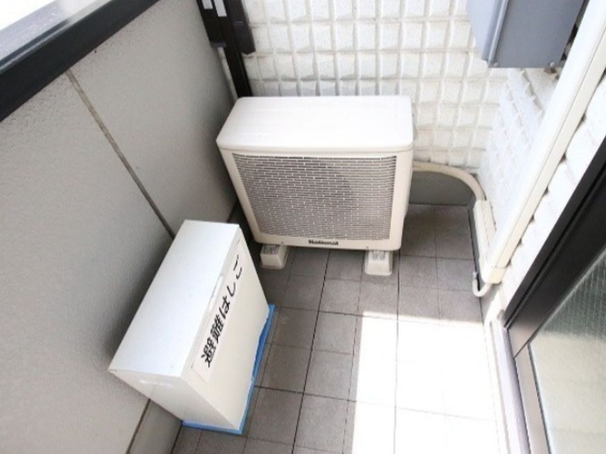 バルコニー　広々としたバルコニーです