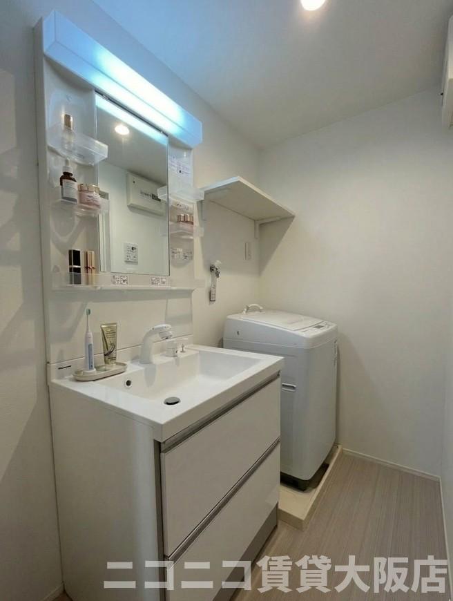 洗面設備　同タイプイメージ写真のため現況を優先いたします。