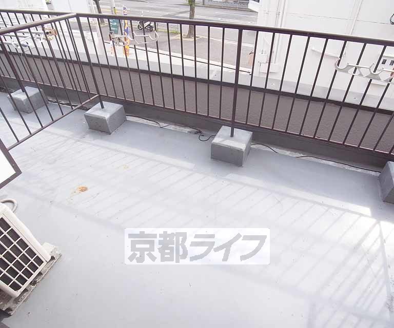 バルコニー　とても広いです。