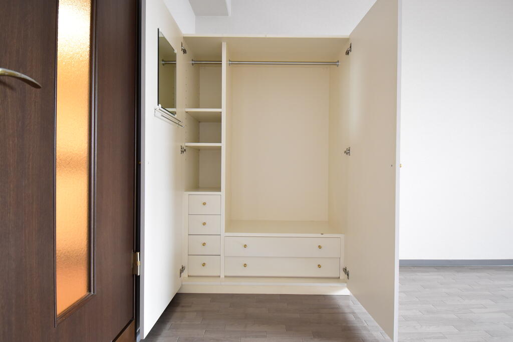 収納　※同建物の別のお部屋の写真です。