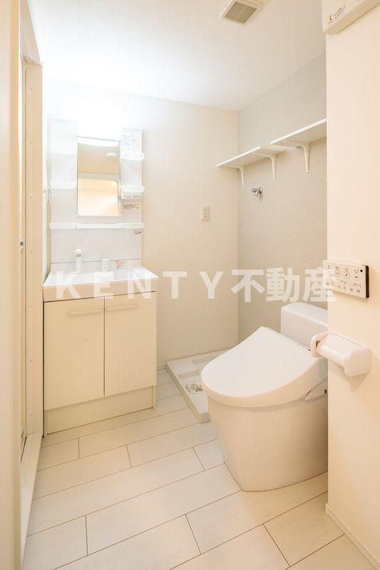 トイレ　ゆったりとした空間のトイレです