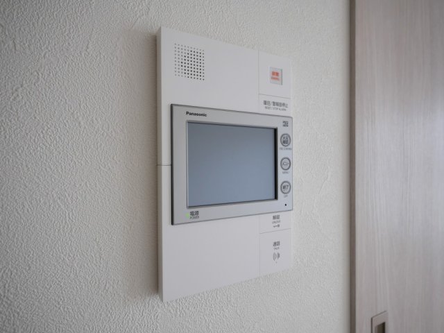 セキュリティ　モニター付きインターホンです