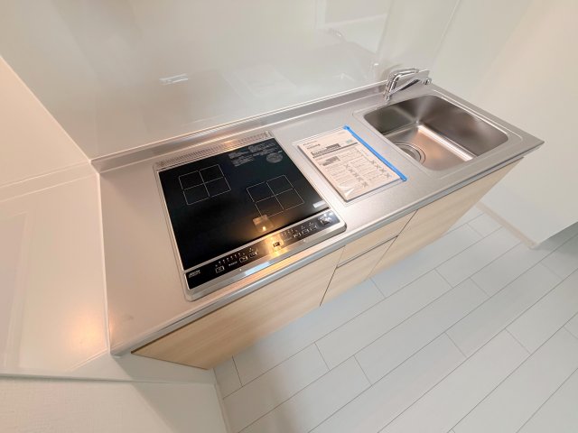 キッチン　ＩＨコンロなのでお掃除らくらく