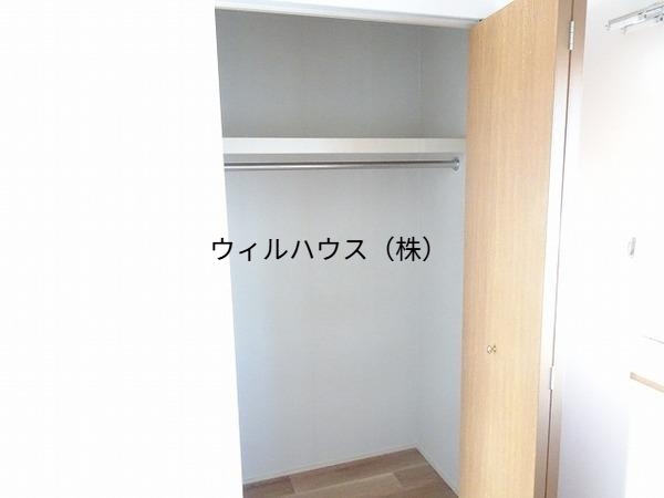 収納　クローゼット！