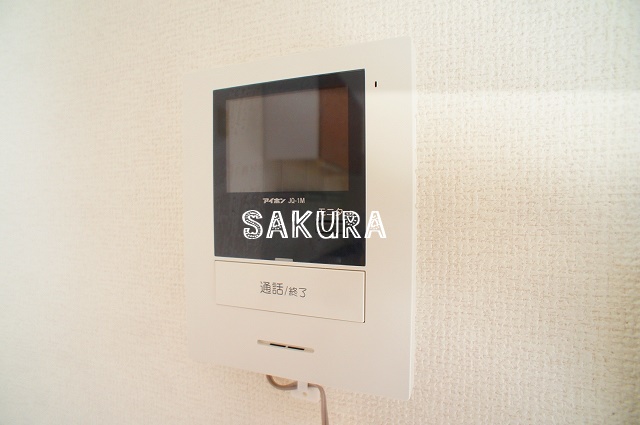 セキュリティ　安心のモニター付きインターホン♪